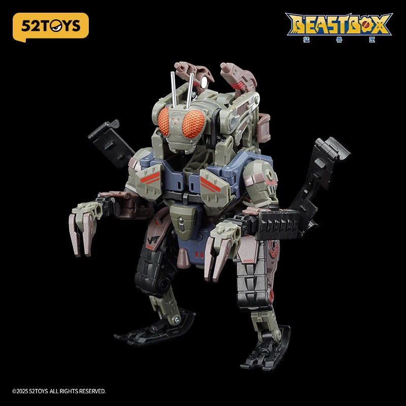 52TOYS MECHABEAST BMM-02 Zombietrack robot front view standing pose