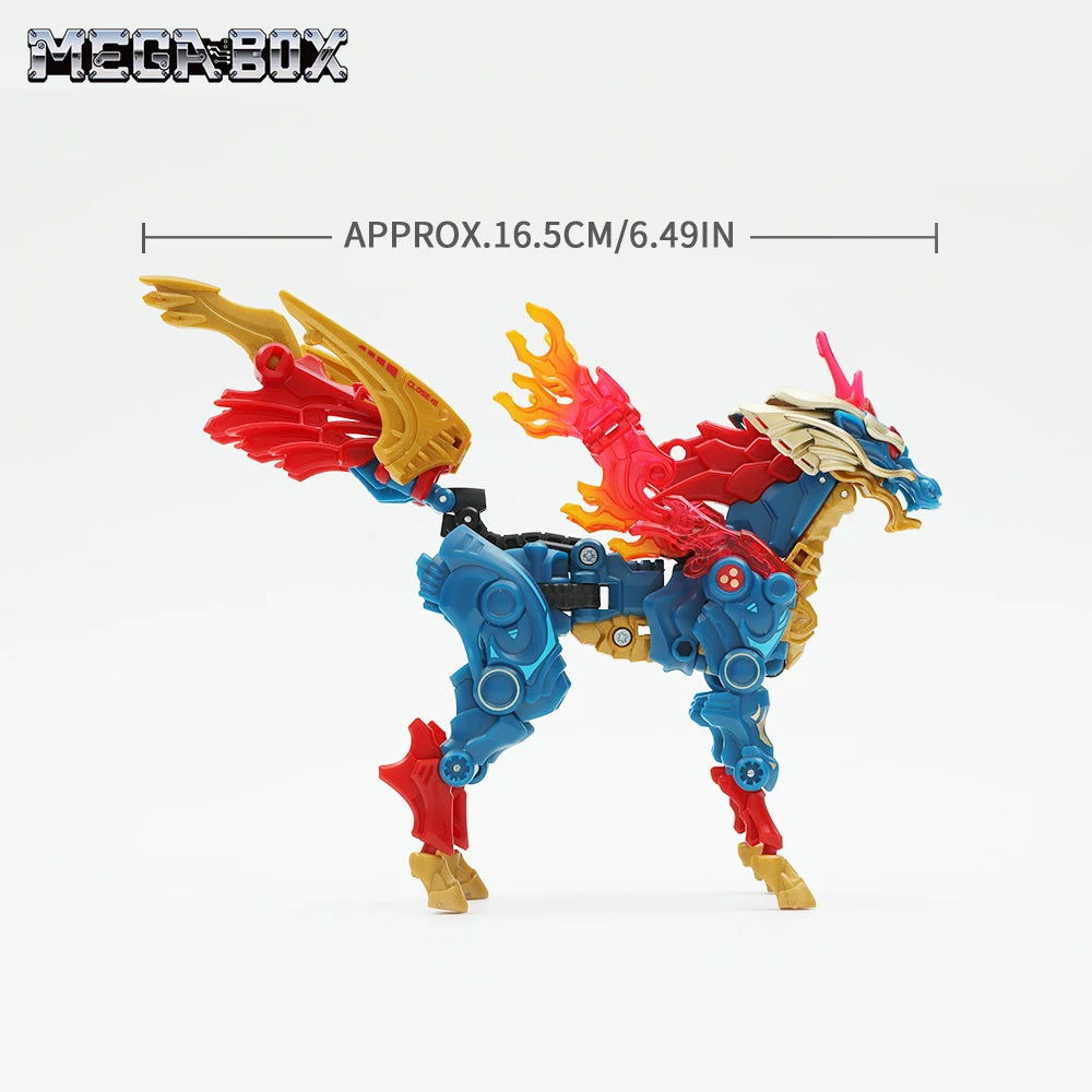 52TOYS MegaBox MB-22 Kirin collectible in cube mode