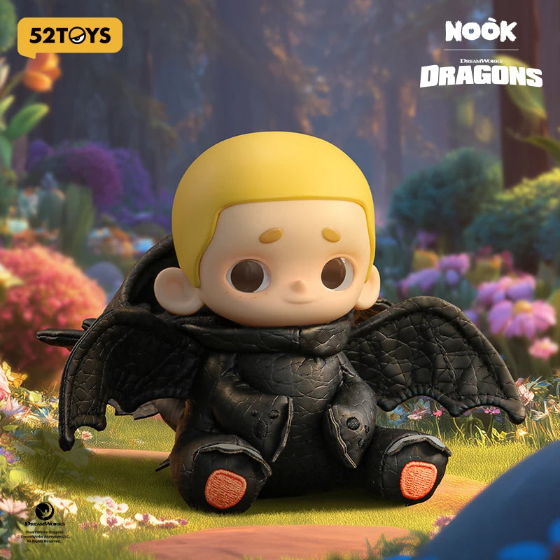 52TOYS NOOK × Toothless Limited Edition figure showing NOOK character without costume