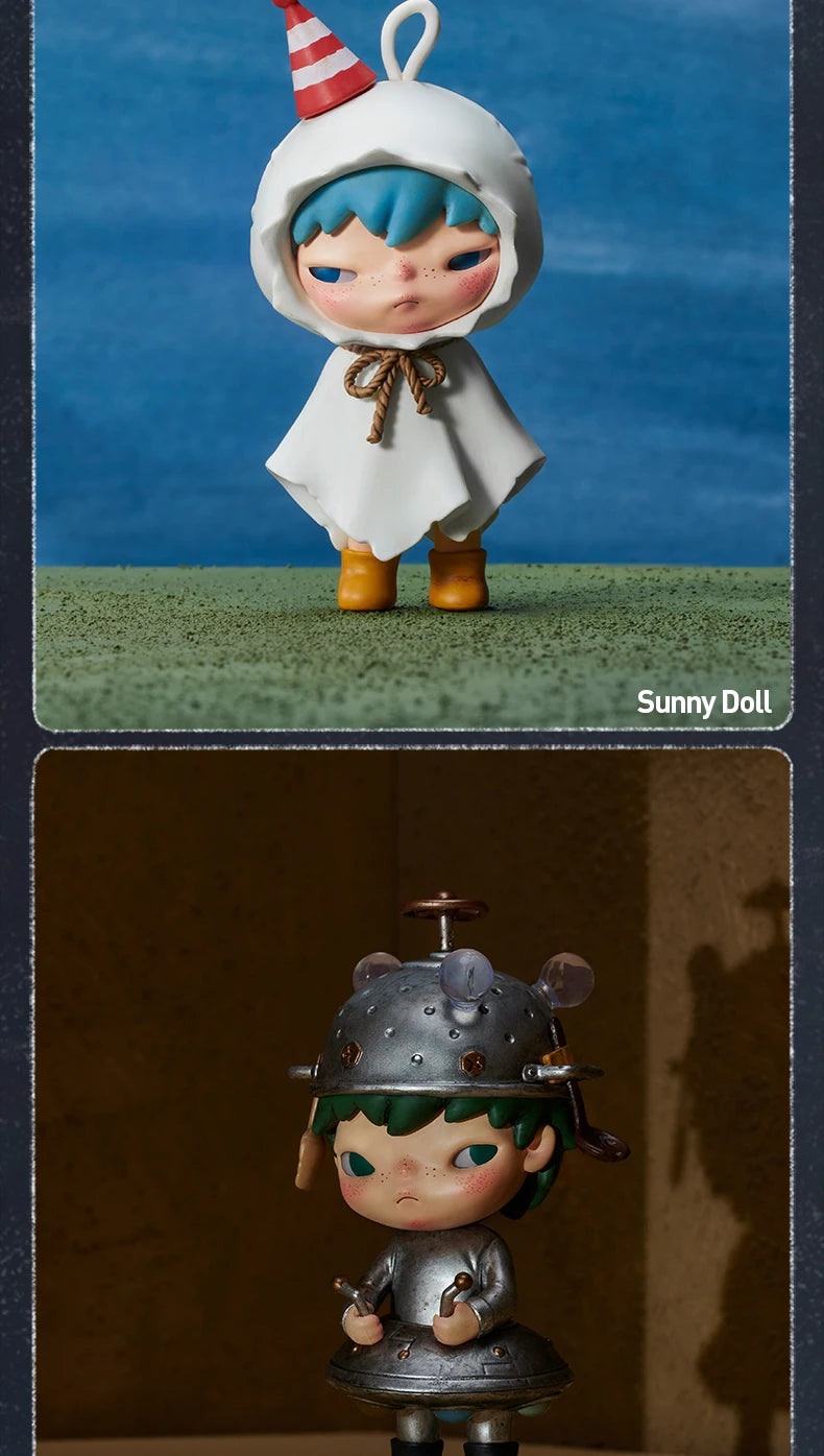 POP MART Hirono Shelter Series Mystery Box 1PC/12PCS POPMART Blind Box Action Figure Cute Toy