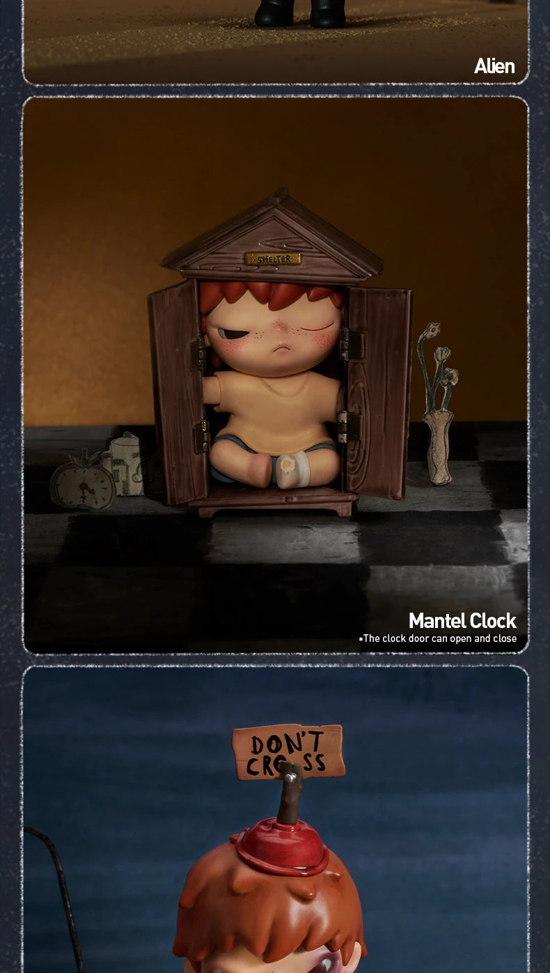 POP MART Hirono Shelter Series Mystery Box 1PC/12PCS POPMART Blind Box Action Figure Cute Toy
