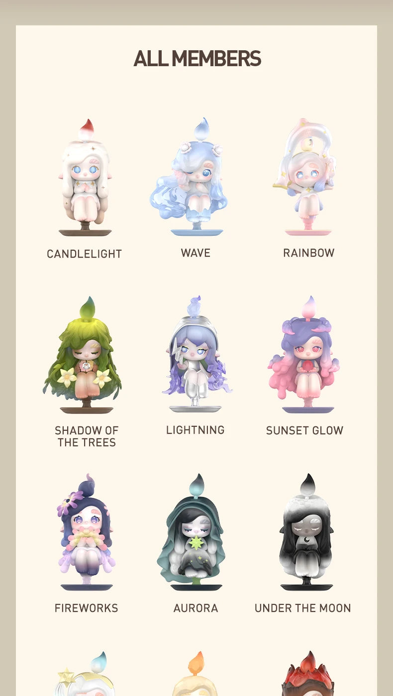 POP MART CHAKA Light Sprite Series Blind Box Figures (Pre-Order)