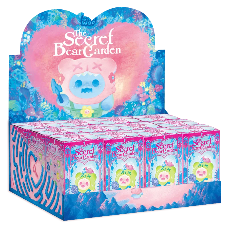 ShinWoo x Finding Unicorn Secret Bear Garden Series Blind Box – Collectible Mystery Figures