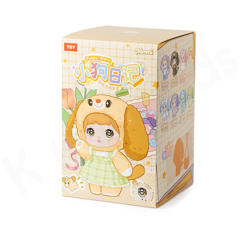 Nommi Puppy Diary Series Plush Blind Box Figures