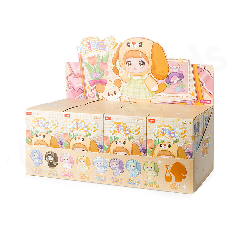 Nommi Puppy Diary Series Plush Blind Box Figures