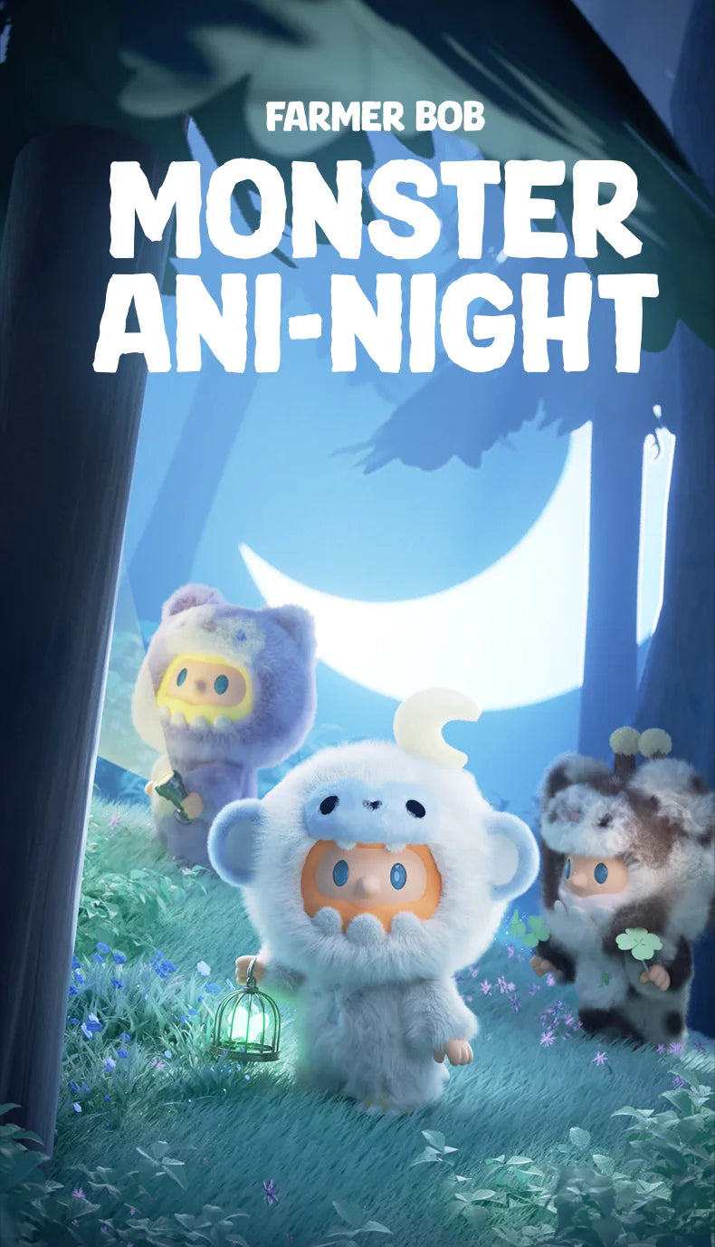 Finding Unicorn Farmer Bob Ani-Night Monster Blind Box Series Poster