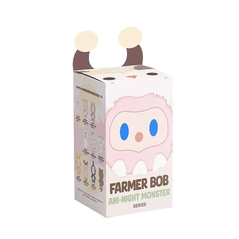 Single Blind Box of 'Farmer Bob Ani-Night Monster' toy from the 'Ani-Night Monster' series on a white background
