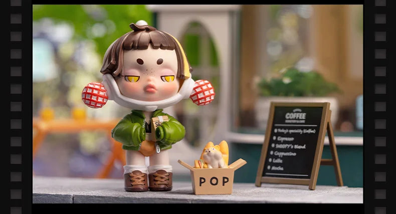 POP MART SKULLPANDA Action Cut! Series Blind Box Figures (Pre-Order)