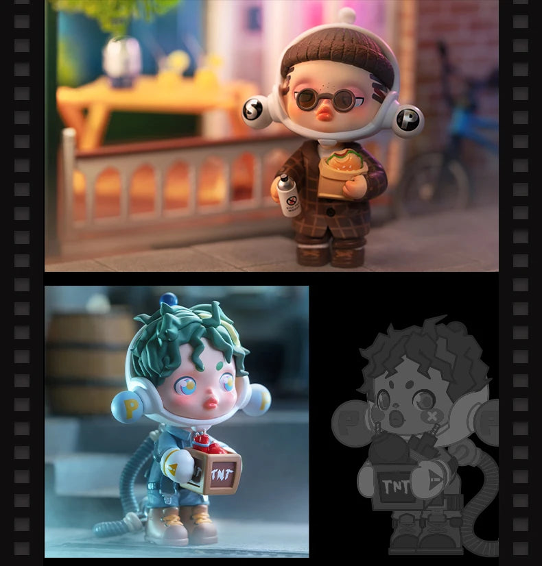 POP MART SKULLPANDA Action Cut! Series Blind Box Figures (Pre-Order)