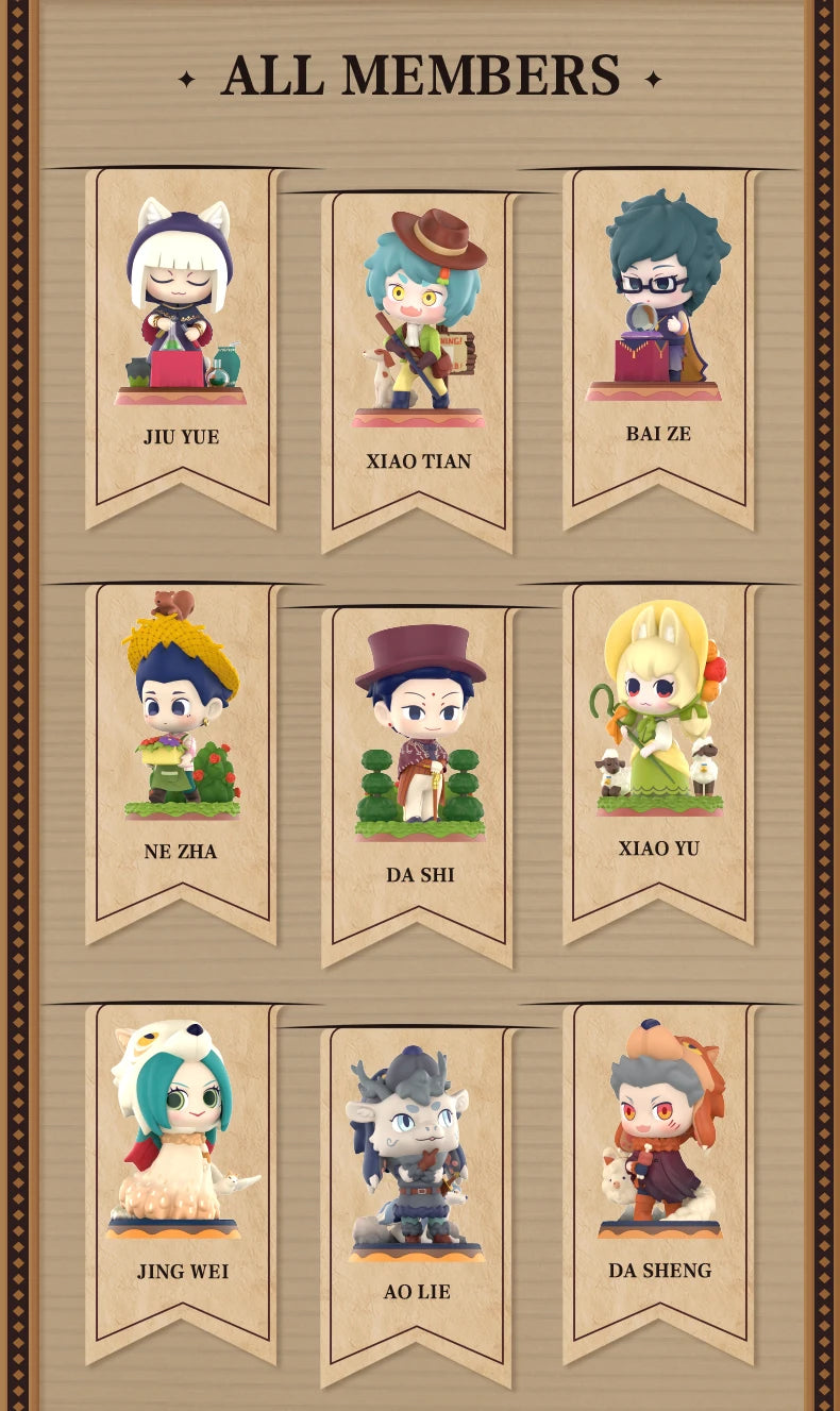 POP MART Manor Mystery Series Blind Box Figures