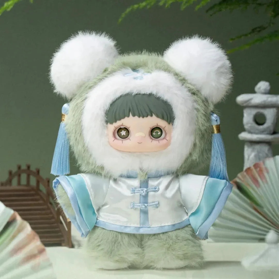 Unboxed MayMei Poem of Spring V3 vinyl figure with soft pastel tones
