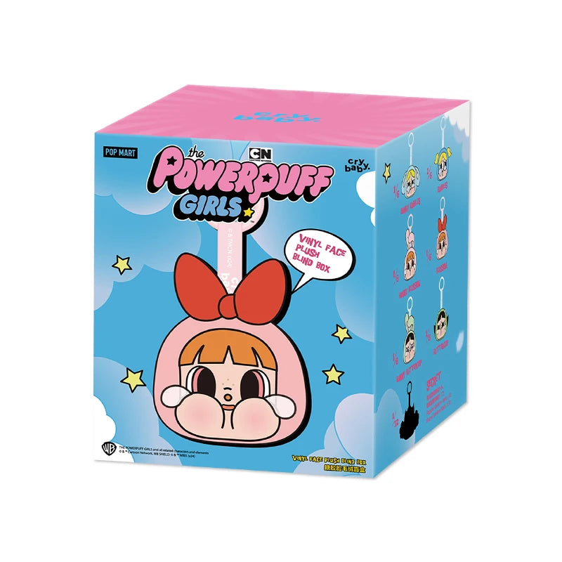 POP MART CRYBABY x Powerpuff Girls Vinyl Face Plush Blind Box