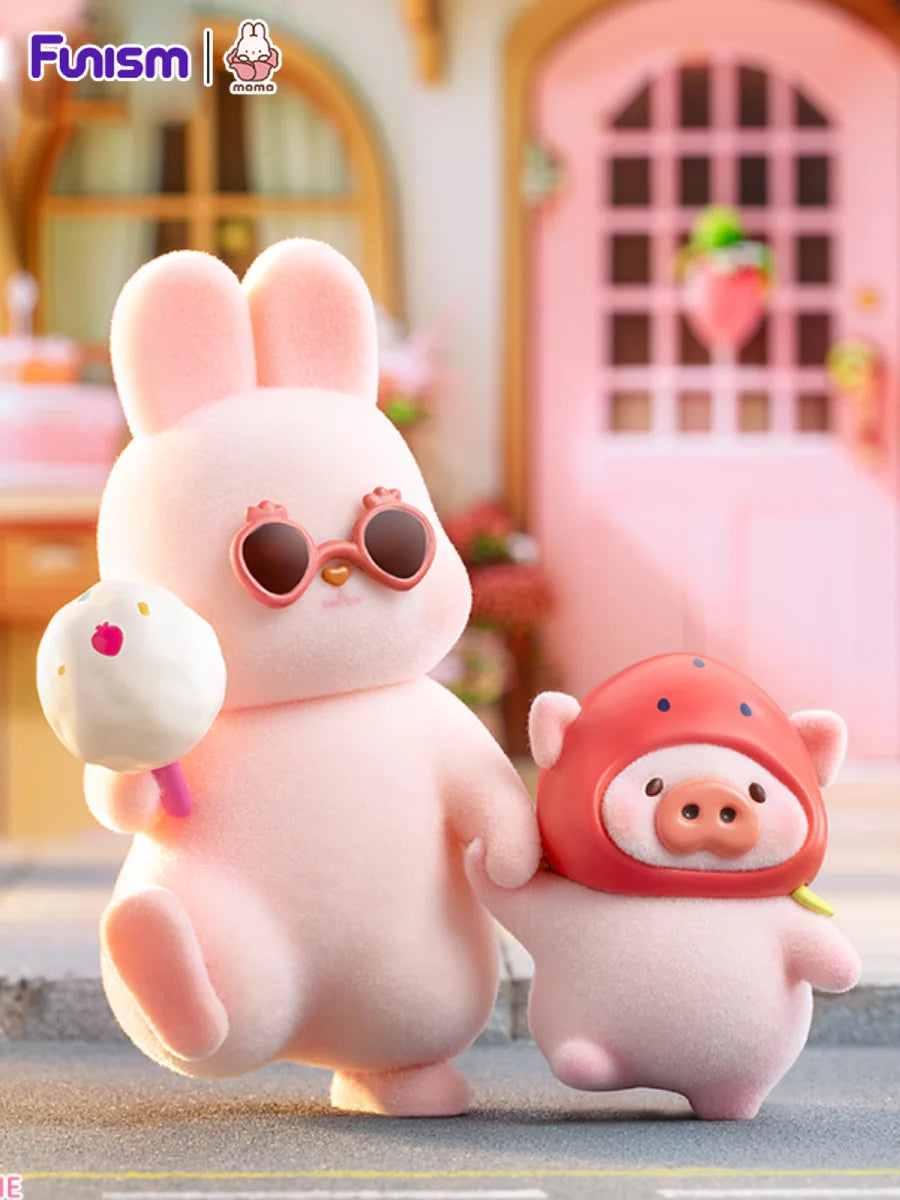 FUNISM MOMO Bunny Strawberry Town Series Blind Box Figures