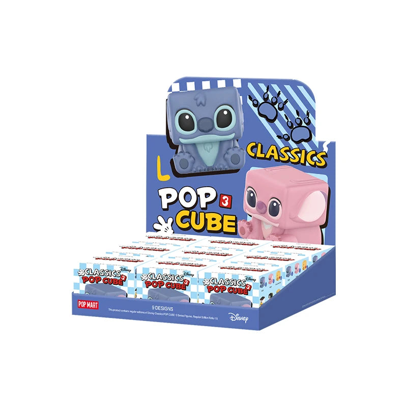 POP MART Disney Classics POP CUBE-3 Series Blind Box Figures