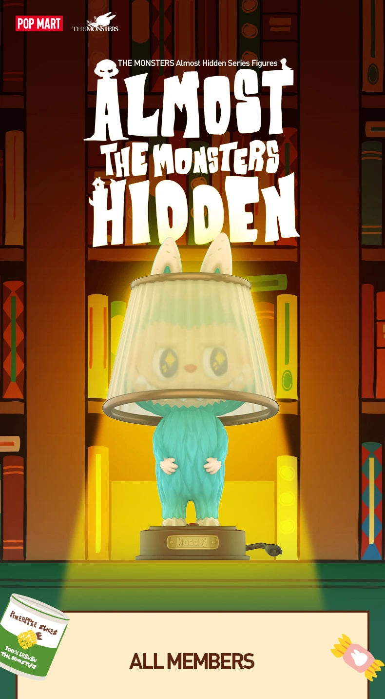 POP MART THE MONSTERS Almost Hidden Series Blind Box Figures by Kasing Lung