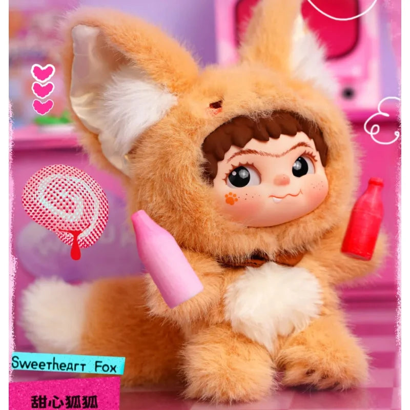 WAKUKU FOX & BUNNY Jrickor Treat Series – Kawaii Blind Box Mystery Figure