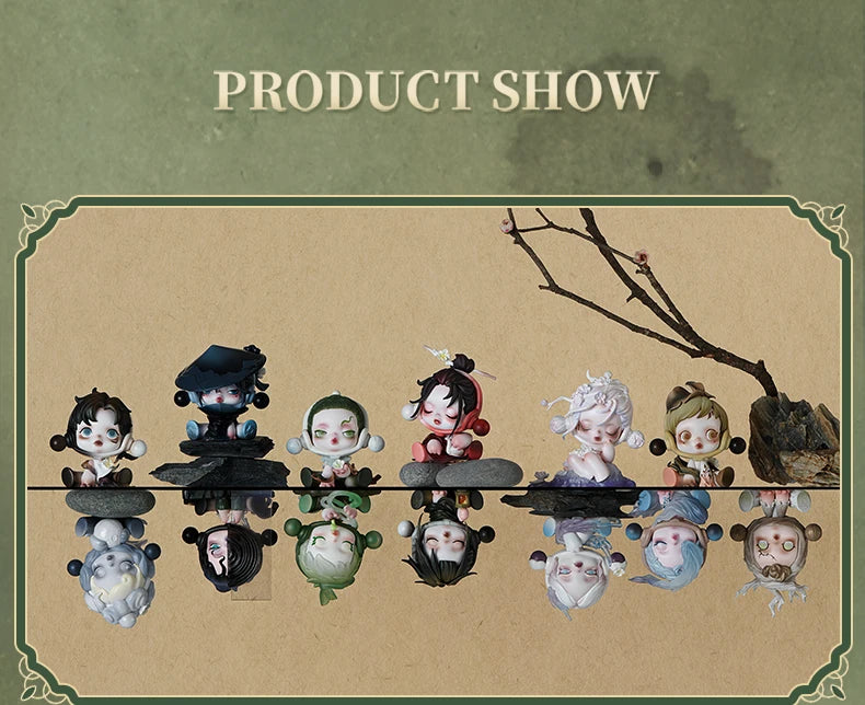 POP MART SKULLPANDA The Ink Plum Blossom Series Blind Box Figures (Pre-Order)