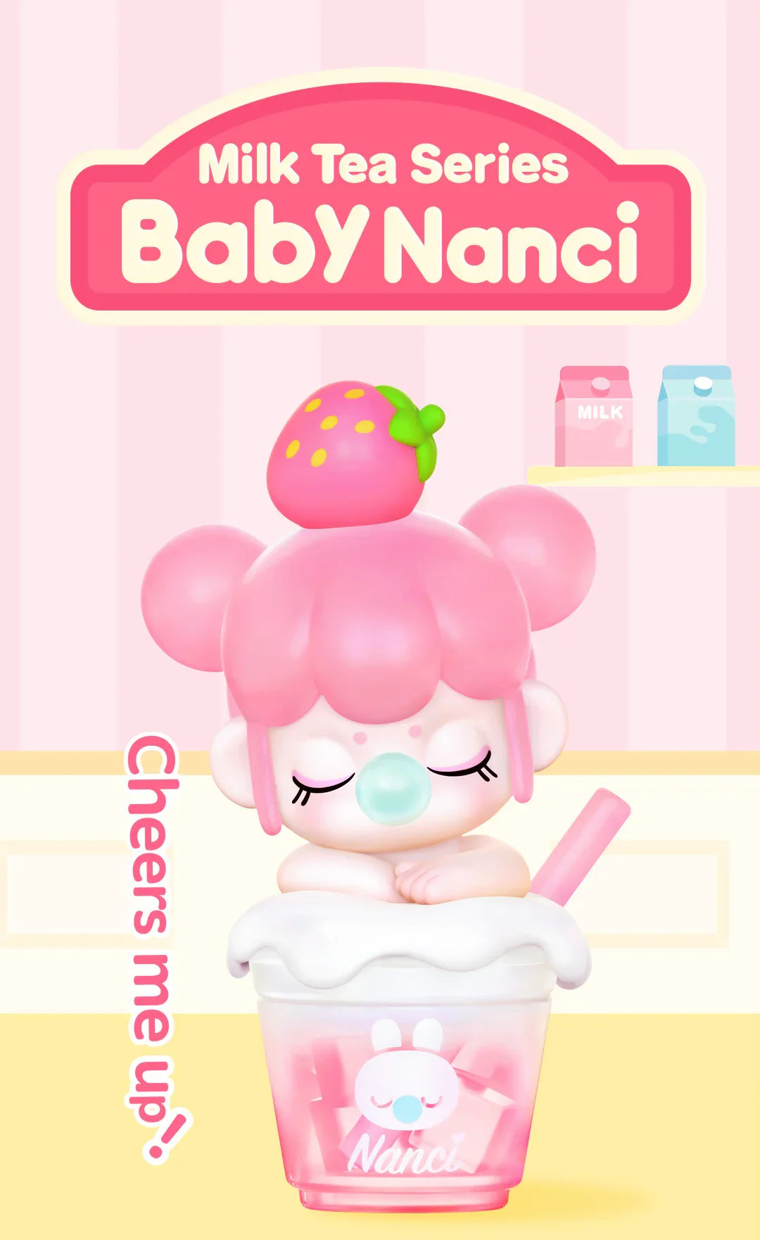Robotime Rolife BabyNanci Milk Tea Series Blind Box Figures