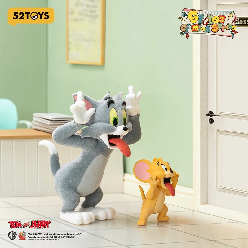 52TOYS Tom and Jerry States of Mind Series Blind Box Mystery Collectible Figures