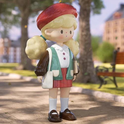 Popcorn Sister Molinta Colleges Series Blind Box Figure
