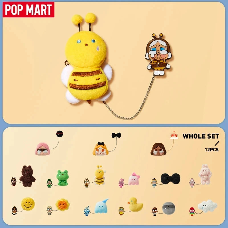 POP MART CRYBABY Wild but Cutie Plush Pendant + Crying Again Blind Box Combo