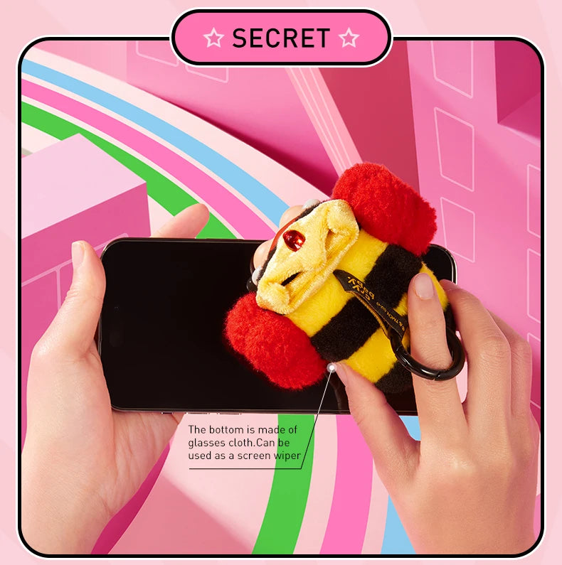 POP MART CRYBABY x Powerpuff Girls Vinyl Face Plush Blind Box