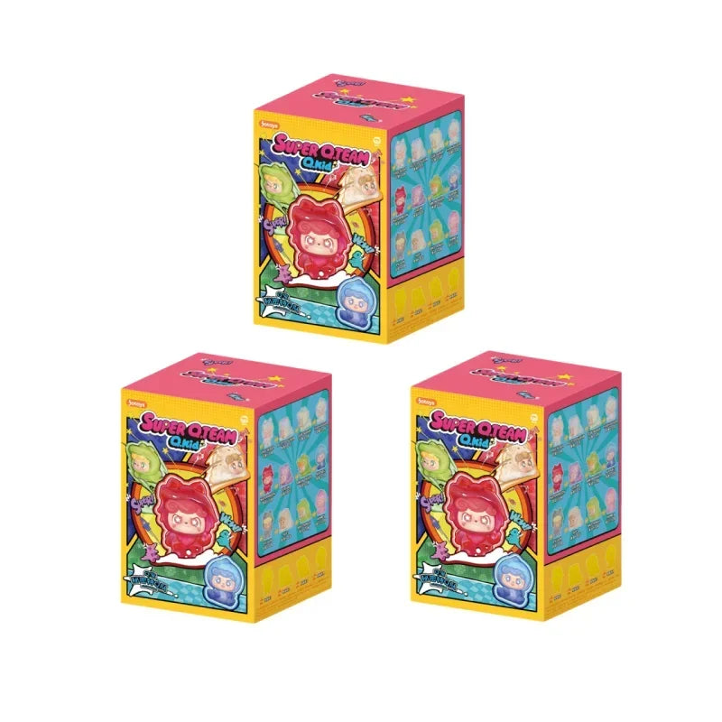 Q.Kid Super O.Team Mini Series Blind Box Collectible Figures