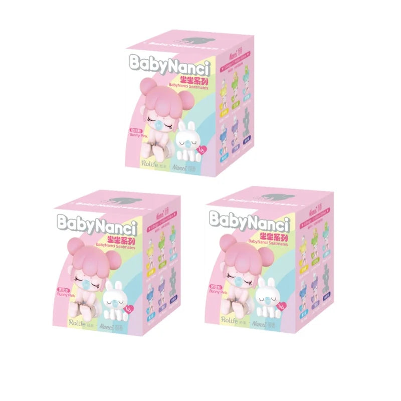 Rolife BabyNanci Seatmates Series Blind Box – Collectible Anime Figures