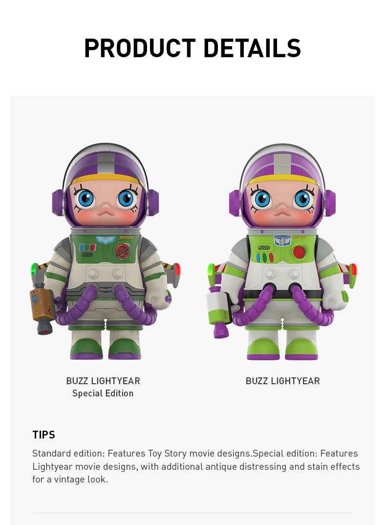 POP MART MEGA Space Molly 1000% Buzz Lightyear Limited Edition