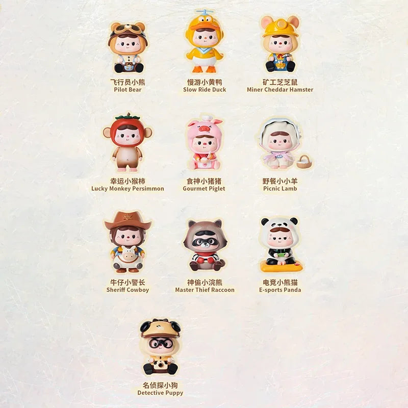 Heyone BAOBAO’S Time Capsule Blind Box Figures