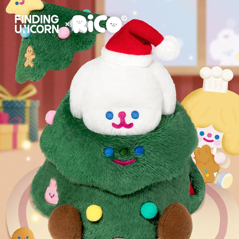 Finding Unicorn RiCO Christmas Tree Plush Figure – Holiday Decoration Collectible