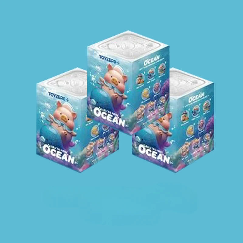 Lulu Canned Pig Ocean Series Blind Box Collectible Figures