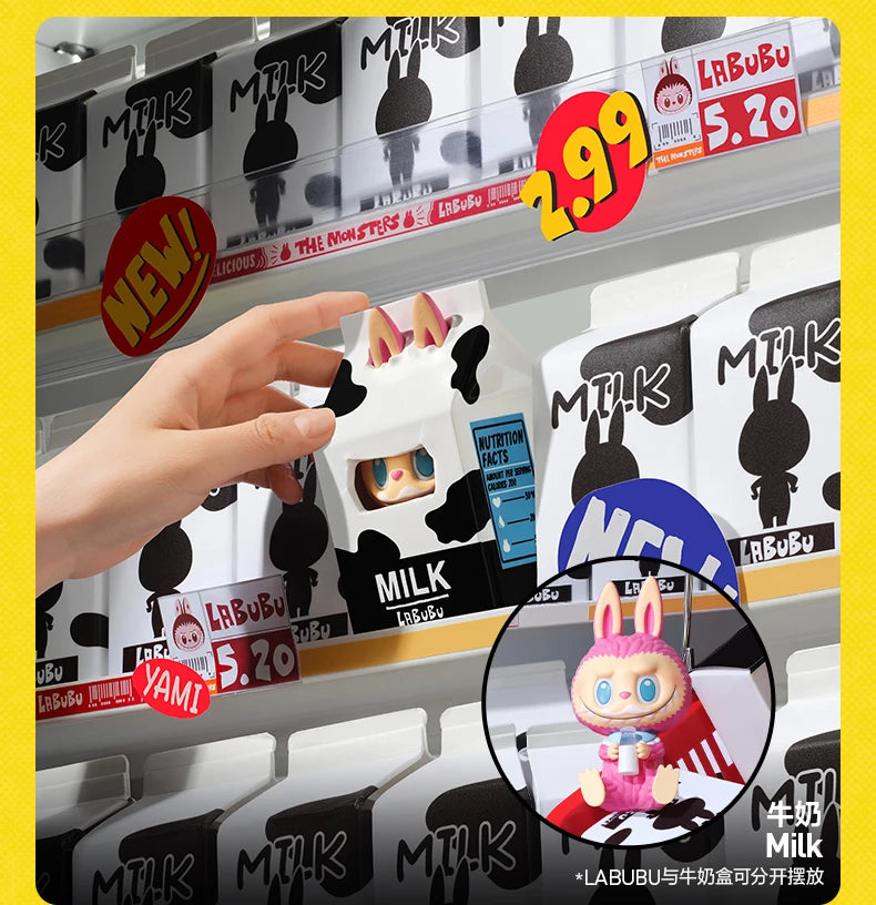 POP MART blind box vinyl figure, sealed mystery packaging, product photo for collectors in NZ