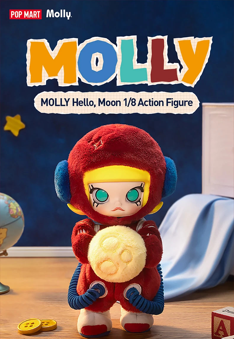 POP MART MOLLY Hello, Moon 1/8 Action Figure