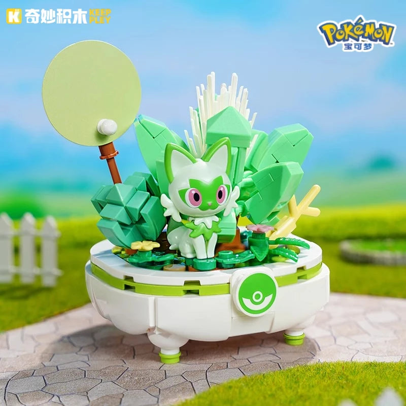 KEEPPLEY Pokémon Bonsai Series Building Blocks