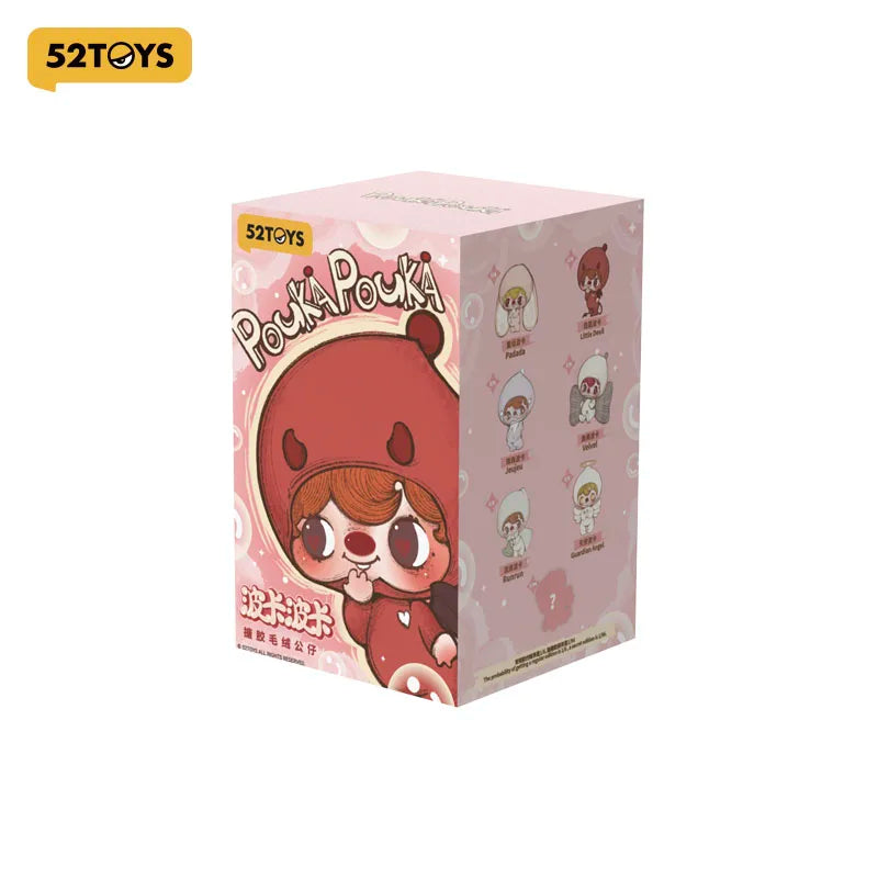 Pouka Pouka toy packaging by 52Toys on a white background