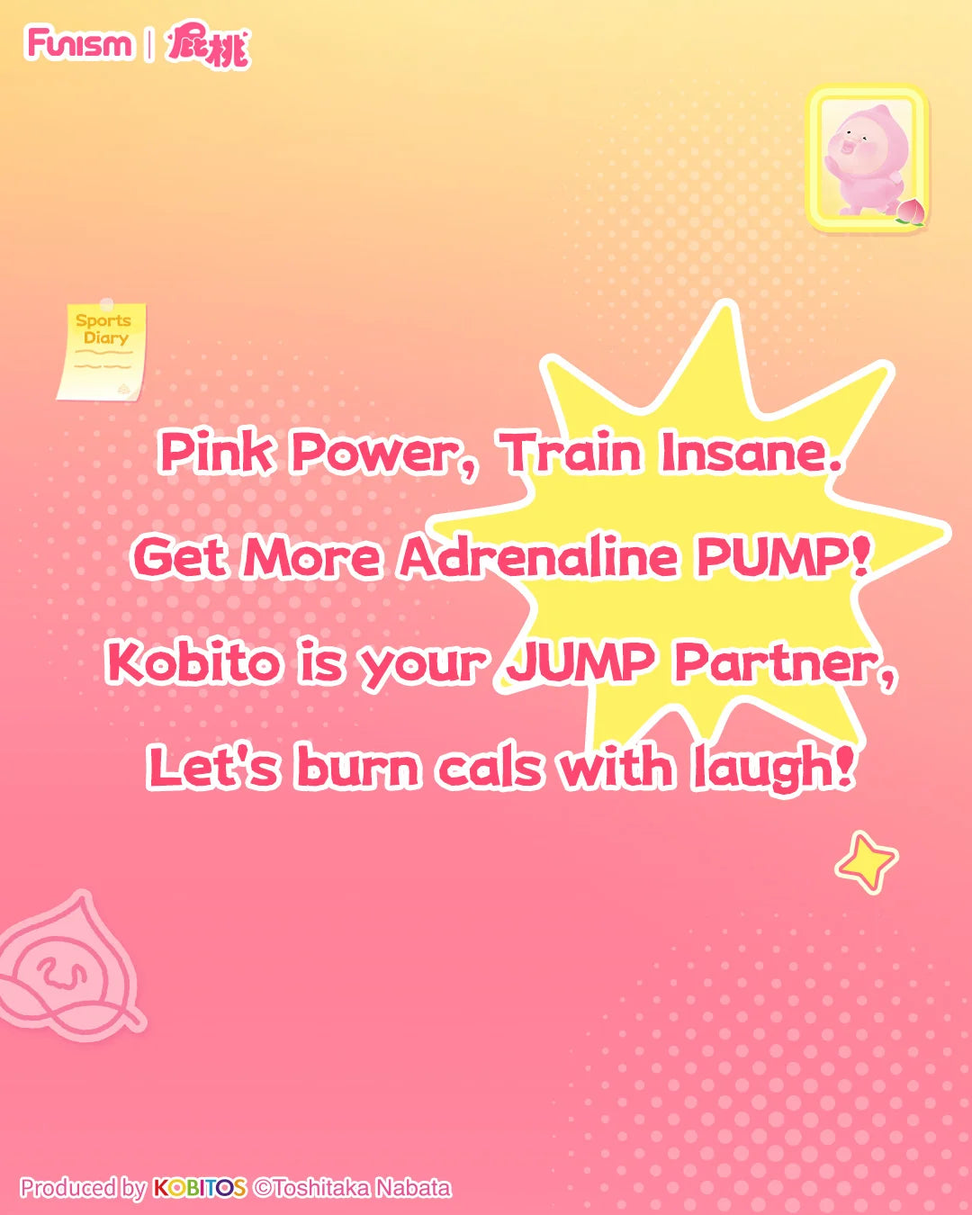 FUNISM Kobitos Gym Challenges Series Blind Box Figures