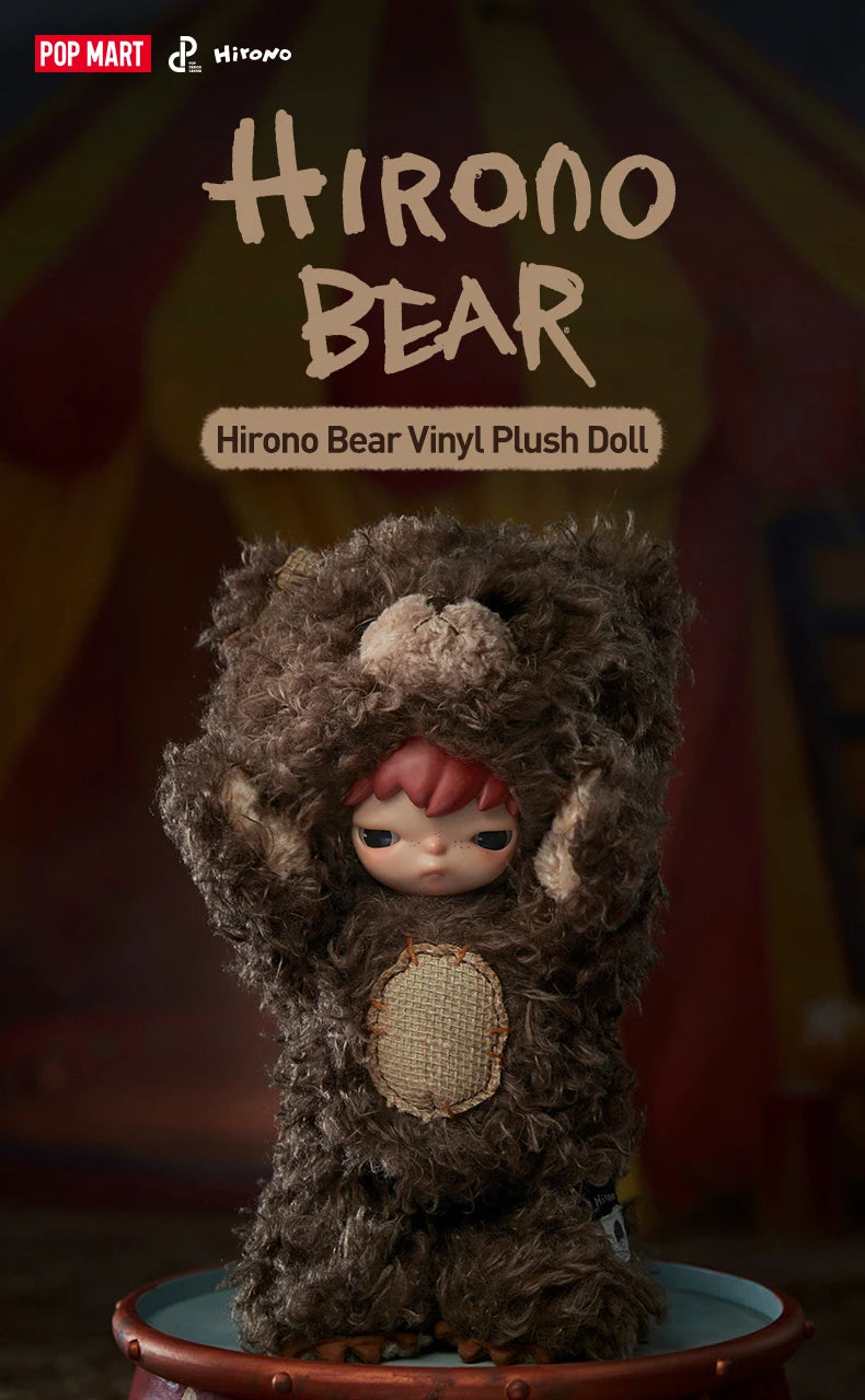 POP MART Hirono Bear Vinyl Plush Doll Collectible