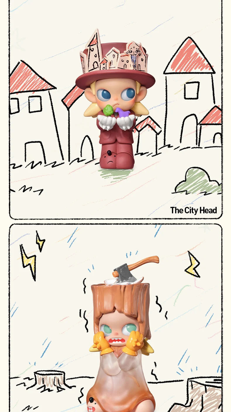 POP MART Zsiga Borderline Drifter Series Blind Box Figures
