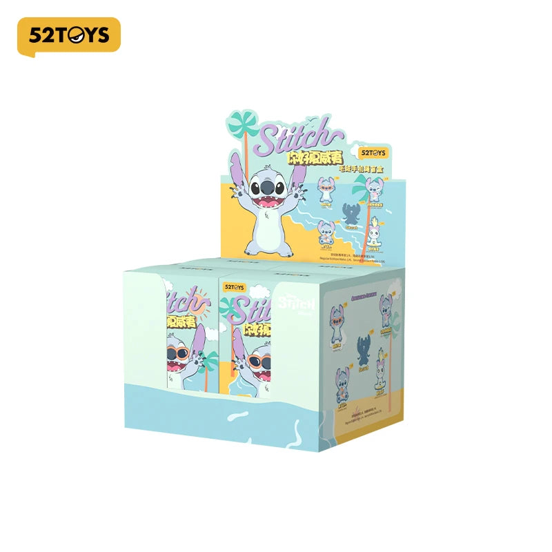 52TOYS Disney Stitch Aloha Hawaii Plush Phone Strap Blind Box