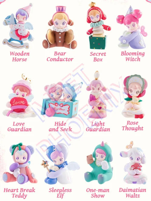 Finding Unicorn AAMY Clockwork Toy City Series Blind Box Collectible Figures