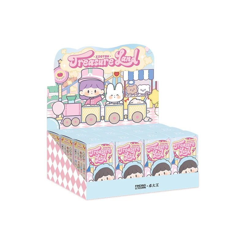 Finding Unicorn zZoton Zhuodawang Treasure Land Series Blind Box – Collectible Mystery Figures