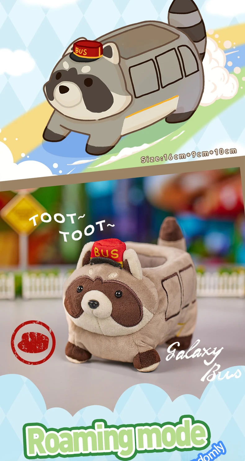 POP MART GONG Original Series Plush Toy Car Blind Box