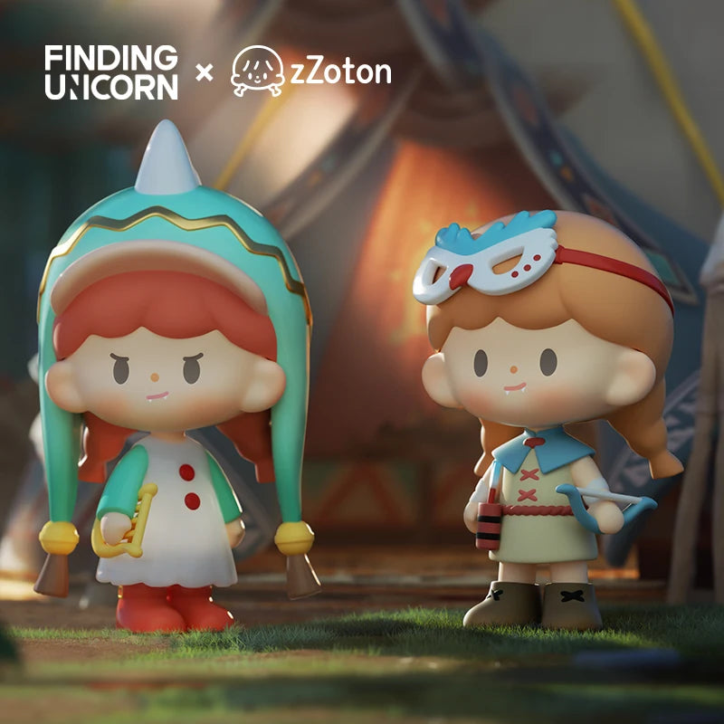 Finding Unicorn zZoton Magic Adventure Series Blind Box – Collectible Mystery Figures