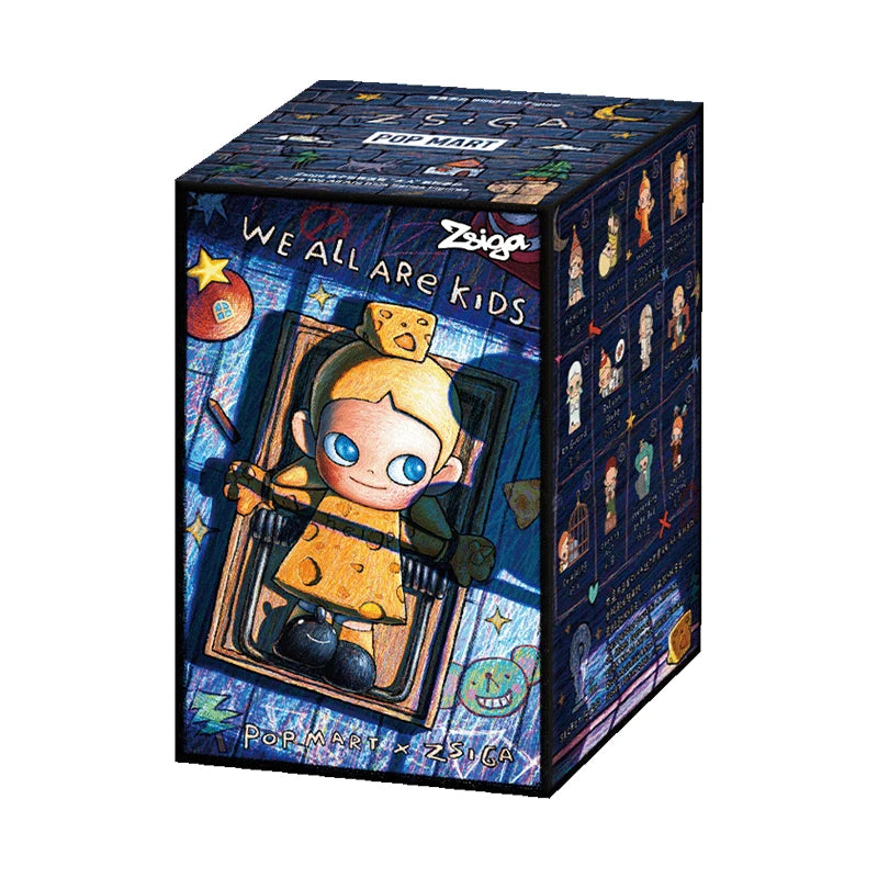POP MART Zsiga We All Are Kids Series Blind Box Mystery Collectible Figure