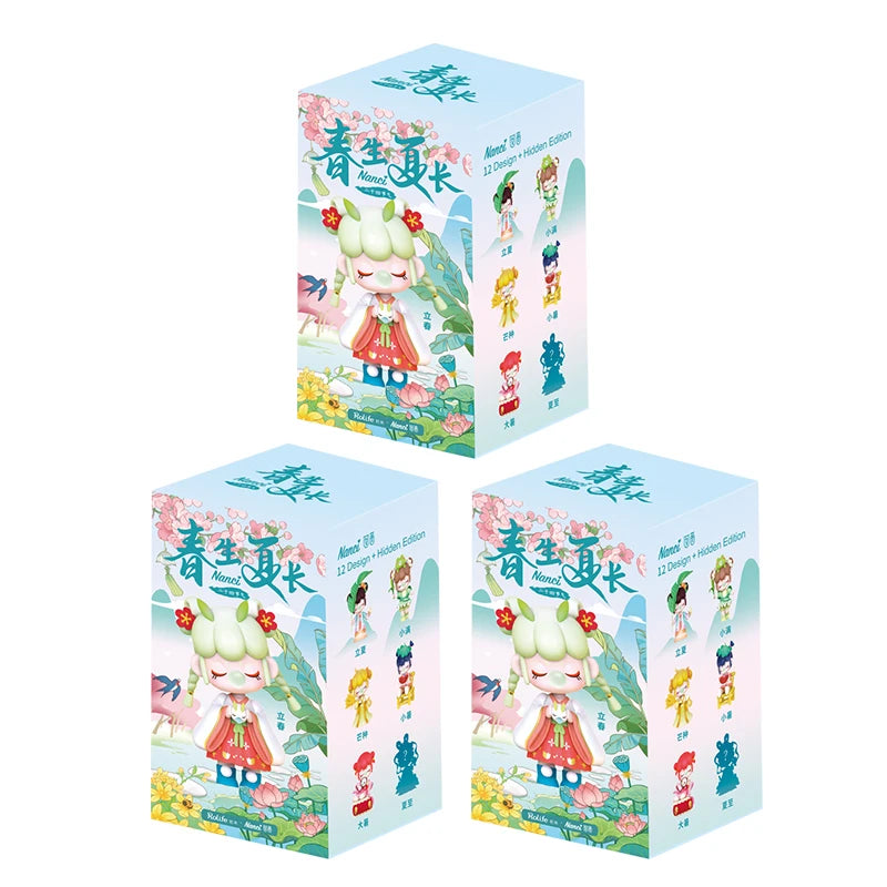ROBOTIME Rolife Nanci VII 24 Solar Terms Blind Box Collectible Figures