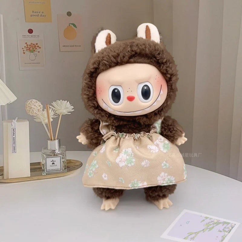Mini Clothing Set for Labubu V1/V2/V3 | Fashion Doll Outfit Accessories (Doll Not Included)