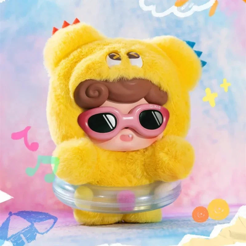 JOTOYS Q.KID Emotional Hairy Monsters Series Blind Box Collectible Figures