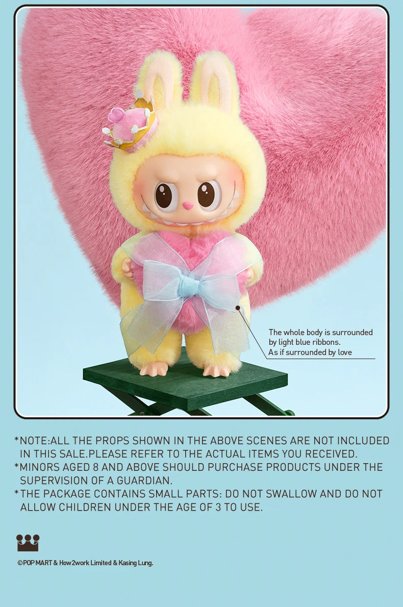 POP MART THE MONSTERS Let’s Checkmate Series Vinyl Plush Hanging Card