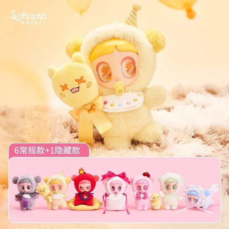 Kiyomi Mood Colour Series Blind Box Mystery Box Toys Cute Action Anime Figure Kawaii Model Gift